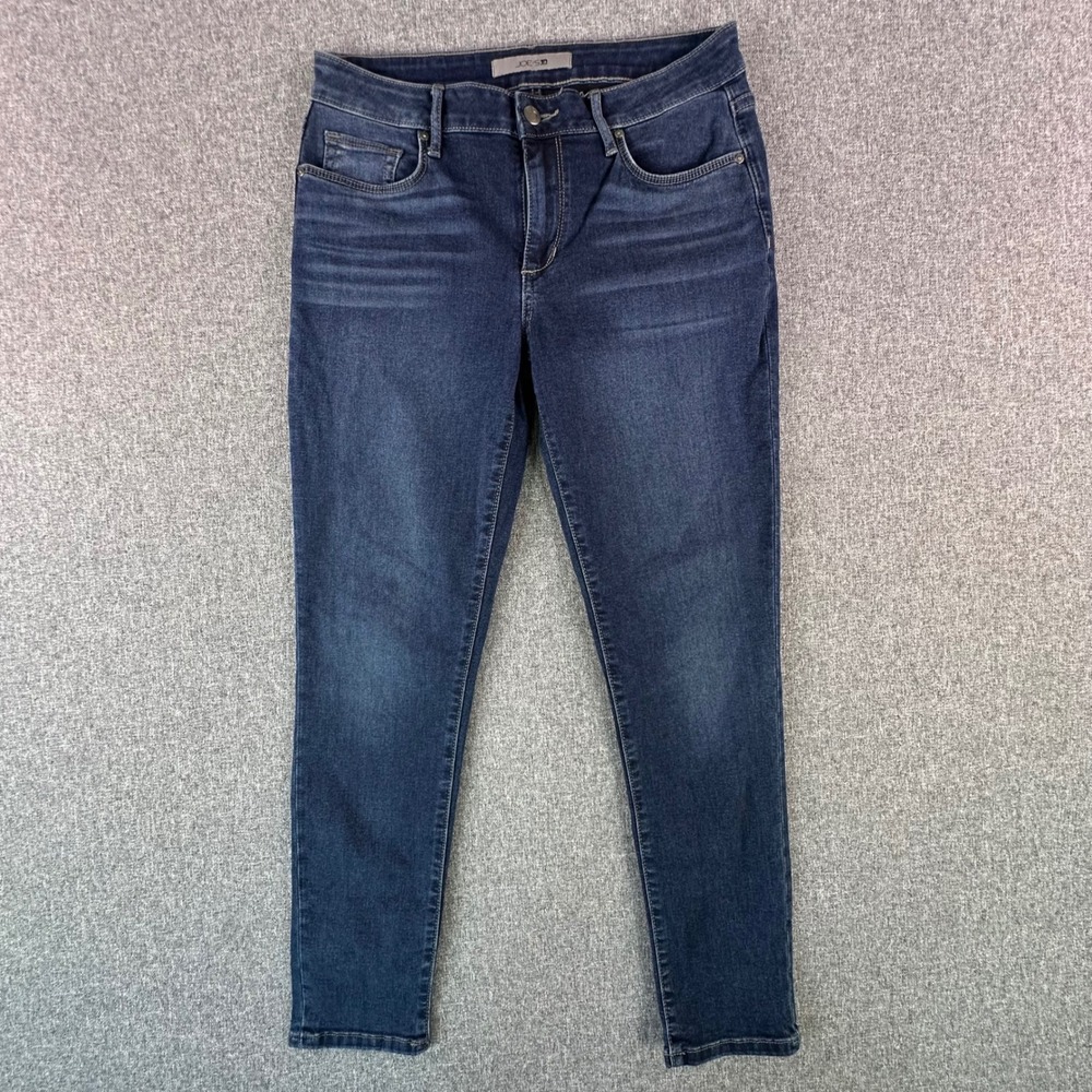 Joe's Jeans Skinny Pants Womens 29 Dark Blue Stretch Whiskered 45GBSS3H5968